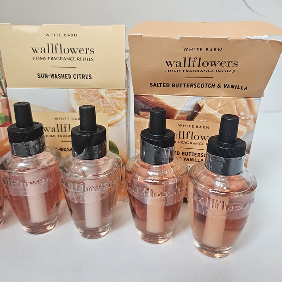 NWT Bath & Body Works White Barn Wallflower Fragrance Refills - Set Of 9 - Picture 4 of 5